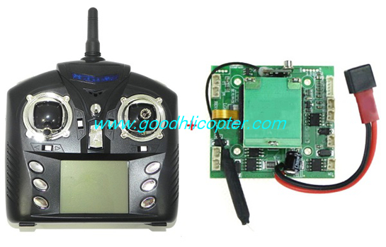 Wltoys Q212 Q212G Q212GN Q212K Q212KN quadcopter parts PCB board + Transmitter - Click Image to Close